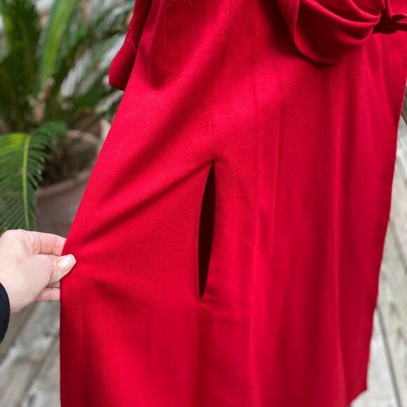 Vintage Merino Wool Cape W/ Adjustable We… - Picture 8 of 9